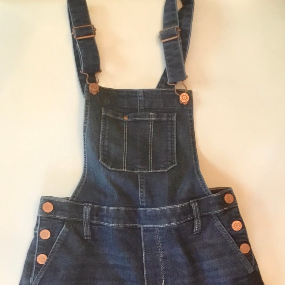 Denim Overalls Dark Wash